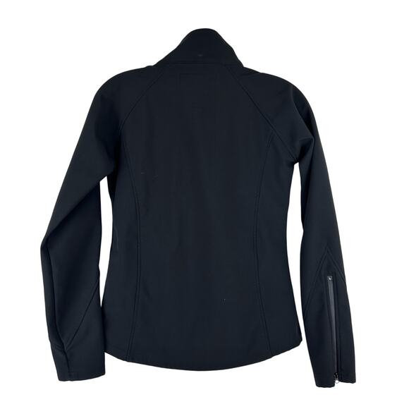 Horseware Ireland Soft Shell Black Jacket Size XS Riding Equestrian Flaw - Picture 2 of 9